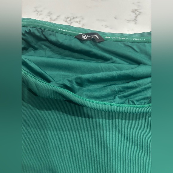 PRETTY GARDEN Women's Summer Bodycon Maxi Tube Dress Ribbed Strapless - Picture 9 of 12